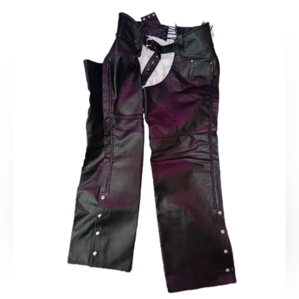 Hot Leather Chaps with Stud Details